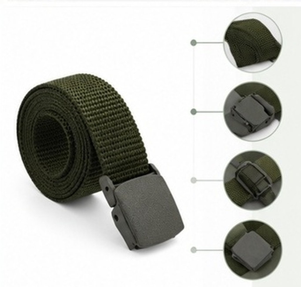 Outdoor Sports Adventure - 4 ceintures réglables en nylon pour