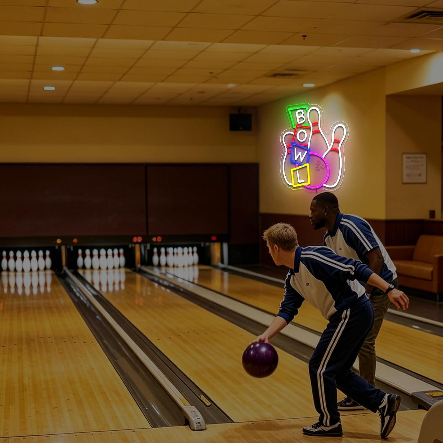 Enseigne néon bowling, éclaira - Outdoor Sport Club avis et prix